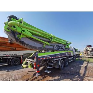 2018 Zoomlion Used 49Meter Concrete pump truck with Benz Chassis