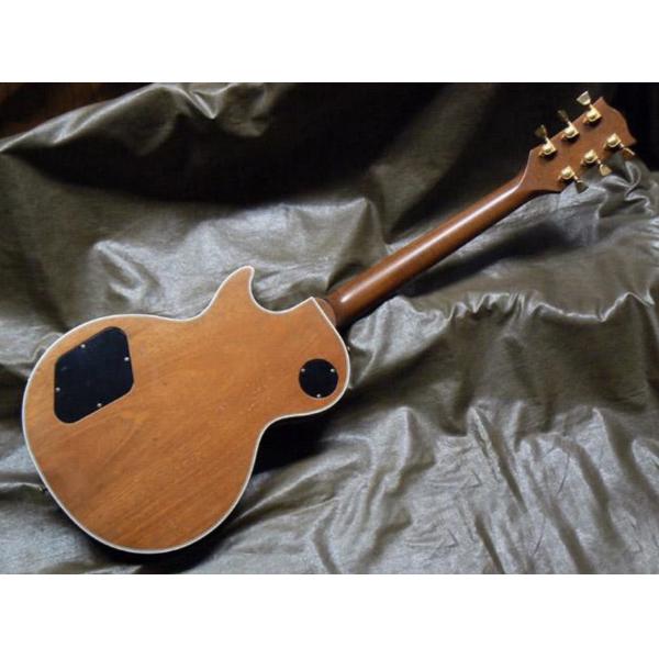 Custom LP Electric Guitar One Piece Body Neck RebelAged Guitar