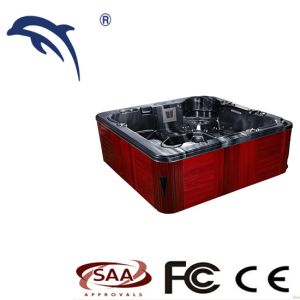 Acrylic Luxury Whirlpool Soaking Tub Gecko Control System For Garden