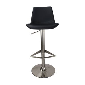 SGS High End Brushed SS Pu Leather Bar Stool For Home