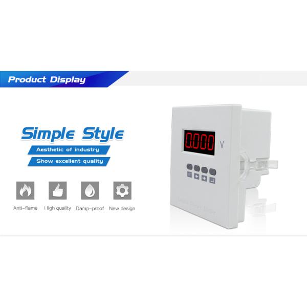 J model 96*96 cheap Single Phase Voltage Voltmeter 0-500Vac