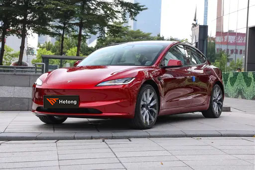 Pure Electric 2023 Tesla Model 3 All-wheel Drive 606km Range 0.67H Quick Charging