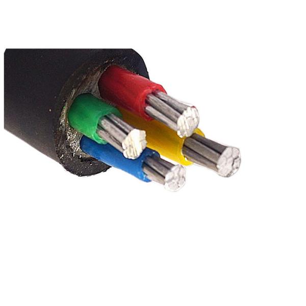 Buy AL/XLPE/PVC-0.6/1KV Electrical Power Cable Four Core Aluminum Conductor at wholesale prices