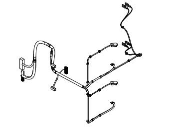 Buy ATM Spare Parts 445-0733349 S2 PICK MODULE HARNESS at wholesale prices