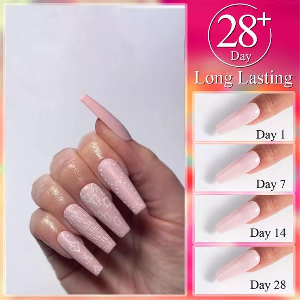 OEM Nail Supplies Clear Pink Colors 30ml Nails Art Extension Gel Varnish Private Label Soak Off Quick Acrylic Poly Gel Polish