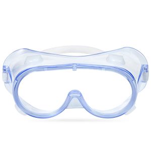 PVC Frame Medical Safety Glasses , Anti Fog Goggles Normal Strap Durable