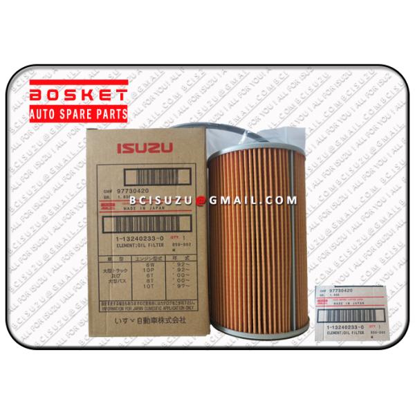 Isuzu NPR HD Parts 1132402330 1-13240233-0 Oil Filter Element CYZ51 6WF1