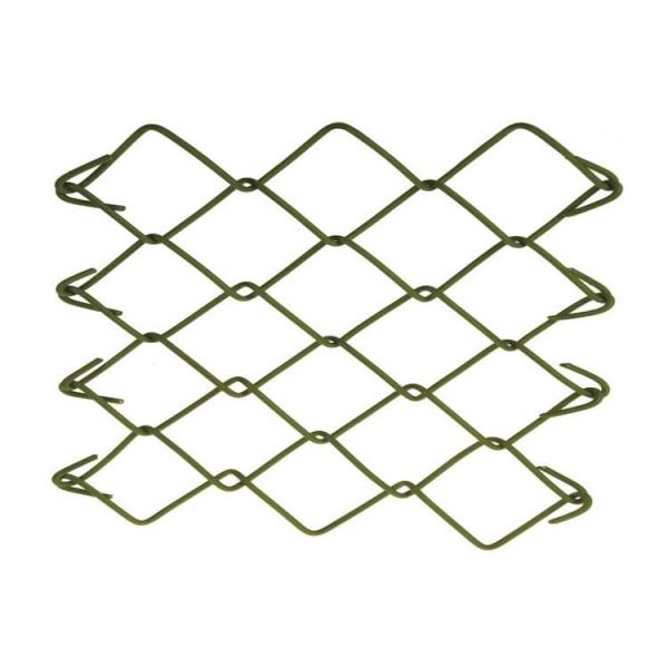 Buy PVC Coating Twisted Barb 3 feets Diamond Wire Mesh Fence at wholesale prices