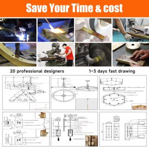 Modern LED Wall Lamp with Dimmer for Living Room