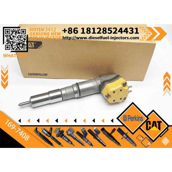 1563895 1697408 Engine Parts Fuel Injector 156-3895 169-7408 171-9704 for 3412 1719704 Engine