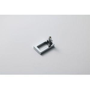 Chrome Electroplated Furniture Handles And Knobs , Square Dresser Drawer Handles