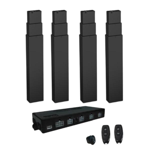 1235mm Fully Length Telescoplic Lifting Columns Synchronize Control System W/