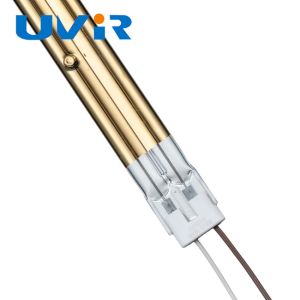 Quality 15x33mm Gold Coating IRP Infrared Lamp for Printing 6200W for sale