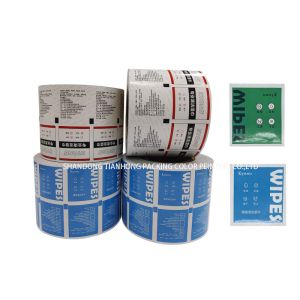 Flexographic Printing Pharmaceutical Aluminum Foil for Iodine Wipes Packaging