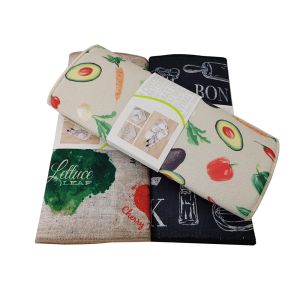 China Microfiber Quick Dry Kitchen Dish Drying Mat With Printing Designs All Polyester on sale