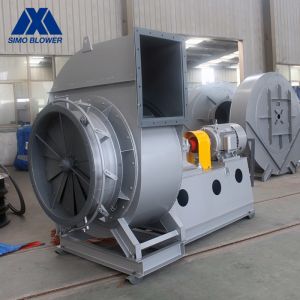 Impeller Wood Chip Air Cooling Blower SWSI Flue Gas Fan