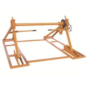 Integratd Cable Reel Stand With Disc Tension Brake