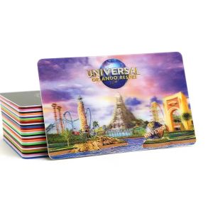 Customization PET Lenticular 3D Card For Promotions / Souvenirs