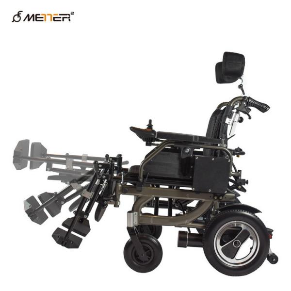 OEM Foldable Lightweight Motorized Wheelchair For Adults
