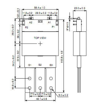 EE-58 3000W High Power Planar Transformer / Planar Current Transformer