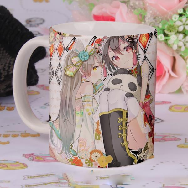 travel mug 11 oz vacuum tumbler cup Custom Ceramic White Coffee Mug For Sublimation