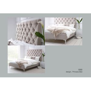 modern top quality fabric queen bed furniture