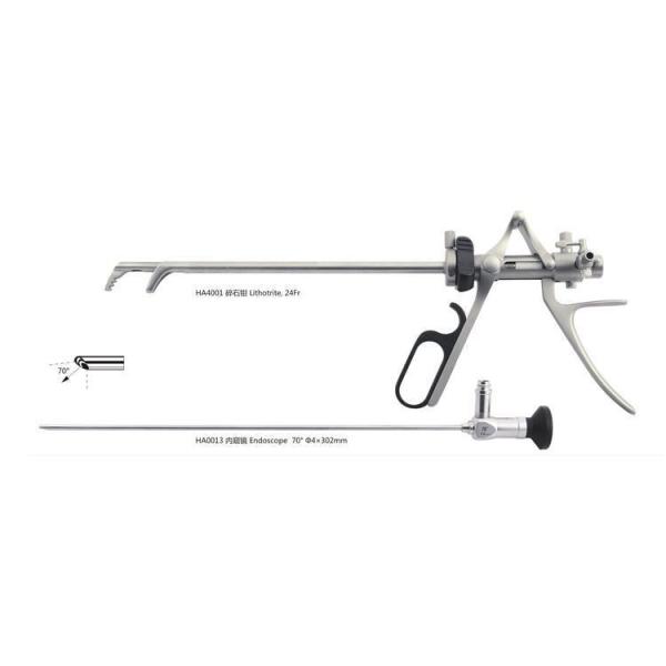 Medical Urology Instruments Lithotriptoscope Curved Head Lithotrite