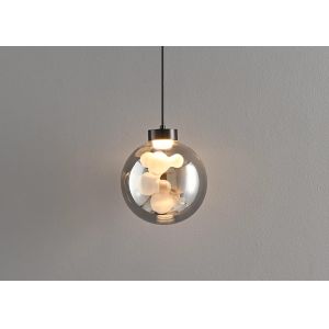 Italian minimalist bedroom bedside chandelier modern simple light luxury high