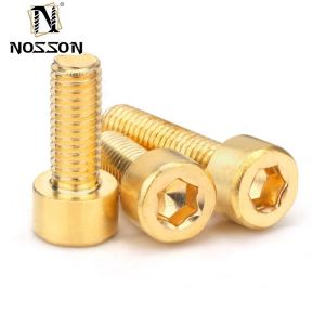 Metric Brass Cylinder Head Bolts for Construction DIN Standard M2 M2.5 M3 M4 M5