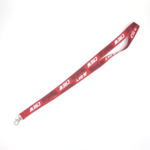 Plain Eco Friendly Trade Show Lanyards , Polyester Cool Looking Lanyards