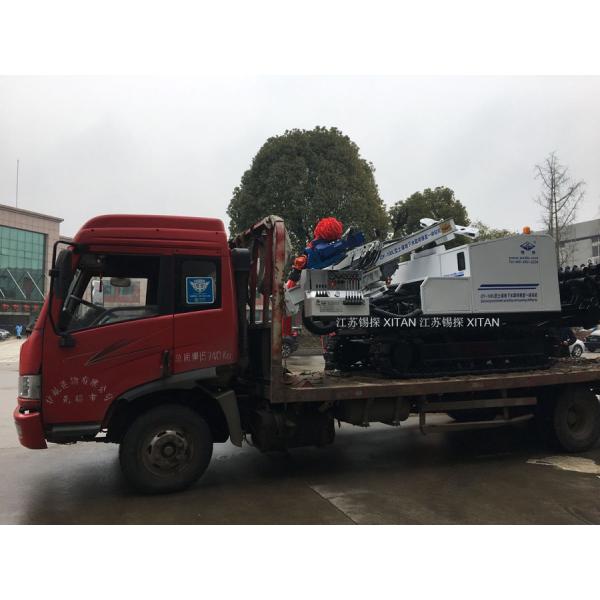 Water Well Anchor Drilling Rig , Anchor Drilling Machine 1900bpm Impact Frequency