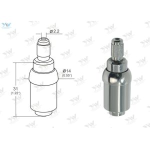 China Simple Practical Brass Cable Gripper Cable Bottom Exit With Security Cap on sale