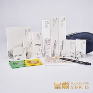 pleat wrapped Soap Hotel Amenities Kit 15ml Shaving Cream