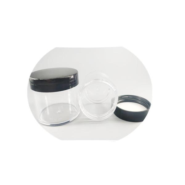 30ML Clear Plastic Eye SGS Cosmetic Cream Jar With Tip