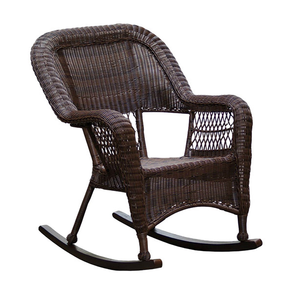 Buy Outdoor Furniture Leisure Wicker Rocker Chairs 19x18.5x17" at wholesale prices