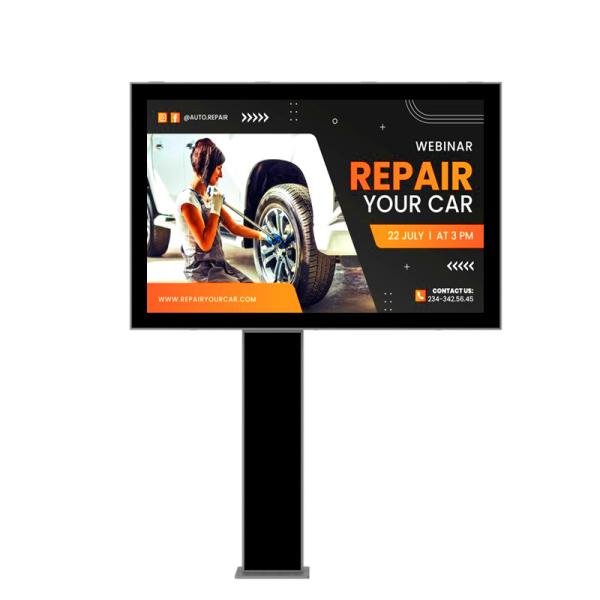 Easy installation p6 screen sign outdoor highway electronic digital advertising