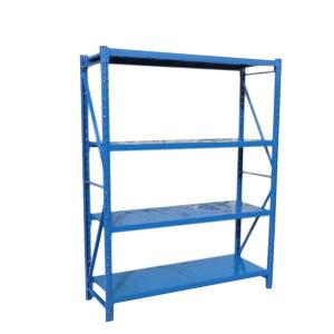 China Smooth Phosphated Warehouse Shelf Racks Boltless Rivet Lock Shelving on sale