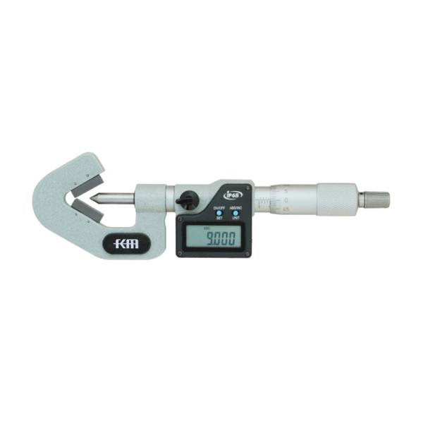Measuring Range 1-15mm Electronic Digital V-anvils Micrometer With 0.002mm