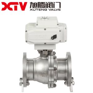 Industrial Usage Pneumatic/Electric Ball Valve with High Temperature Resistance