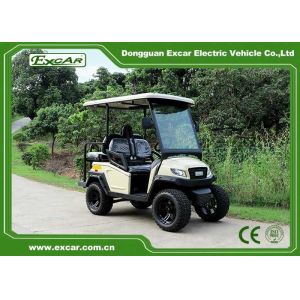 Electric 2 Seats Golf Cart Hunting Buggies With Flip Seats