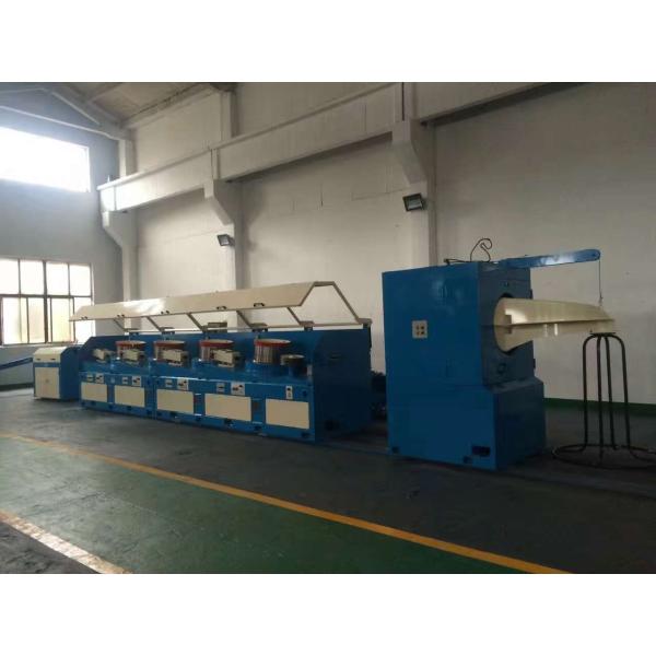 15kw Straight Line Wire Drawing Machine For Low Carbon Steel Wire OEM Support