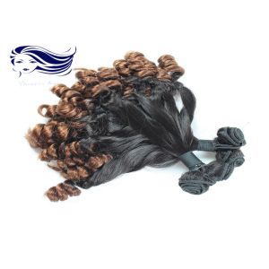 Real Aunty Fumi curly hair Ombre Color for short hair 1B / 27