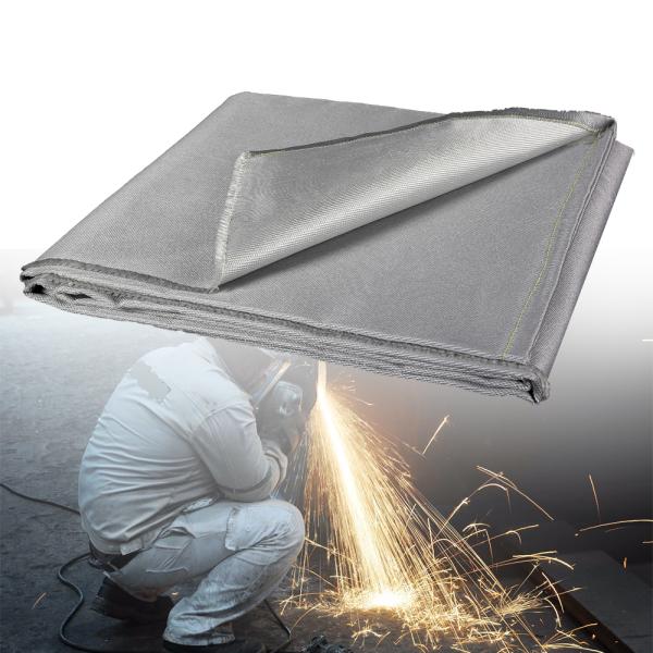 Buy Fiberglass Welding Blanket Fire Resistant Thermal Insulation 550C at wholesale prices