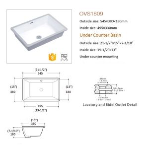 Common Wash Basin Secure Undercounter Installation Bathroom Sink