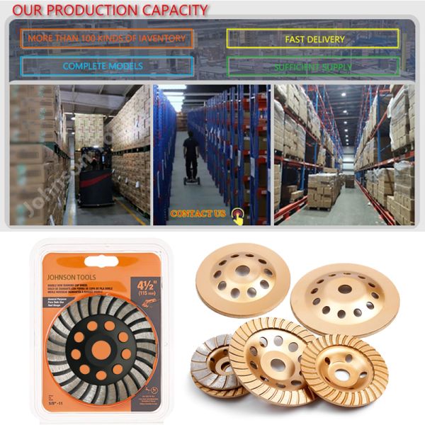 100mm Segmented Diamond Concrete Cup Wheel For Grinder