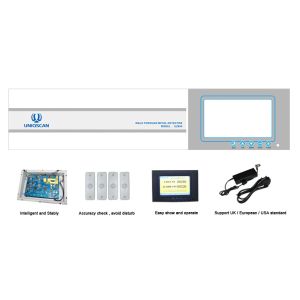 4KHZ 33 Zones 15W IP65 Walk Through Metal Detector