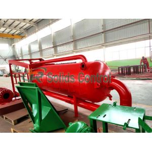 Skid Mounted 800mm Oil Drilling Mud Gas Separator