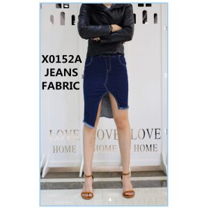 9.5oz 58 59" Width 98 Cotton 2 Spandex Yarn Dyed Indigo Denim Fabric