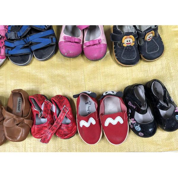 Beautiful Used Children'S Shoes First Grade Second Hand Leather Shoes For Summer
