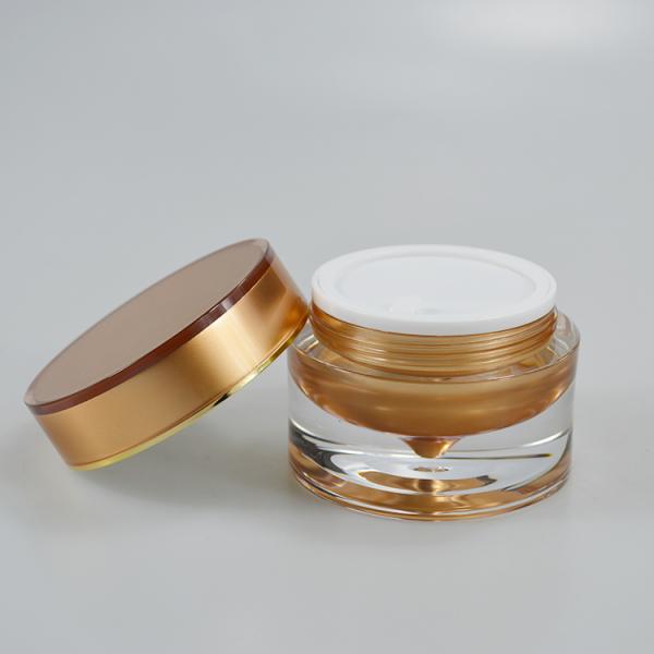 Acrylic Cream Jar Plastic Jar for Skin Care 50g Container Customizable Bottle Color